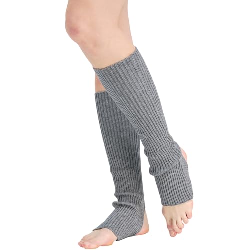 Image of Nanxson Knit Ribbed LegWarmer Women Knit Calf Accessories Leg Sleeves | Solid Neon Boot Socks,Y2K 80s Women's Lolita LegWarmer,Sports Party Yoga Dance Accessories,Winter Ankle Heap Kawaii Sock