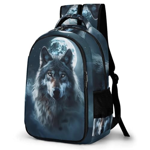 Mochila de lobo chico estudiantes secundaria de 10 a 15 años ligera