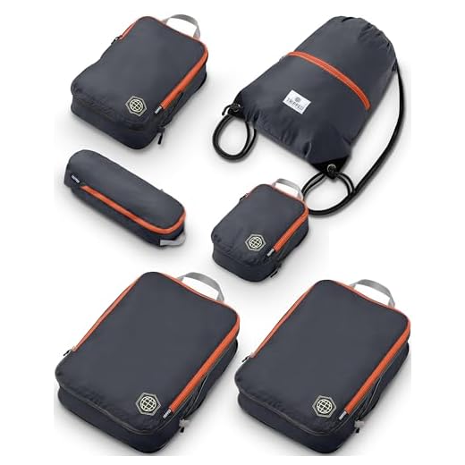 Large Compression Packing Cubes Set for Travel