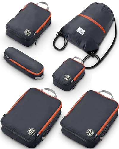 Extra-Large-Compression-Packing-Cube-6-Piece-Set-for-Travel-and-Check-Luggage-by-TRIPPED-Travel-Gear Extra Large Compression Packing Cube 6 Piece Set for Travel and Check Luggage by TRIPPED Travel Gear - Image 1