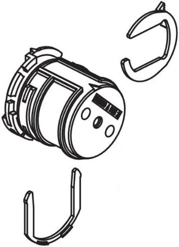 JADOH960618.191 3/4" Thermostatic Valve Temp Control Adapter, N/A