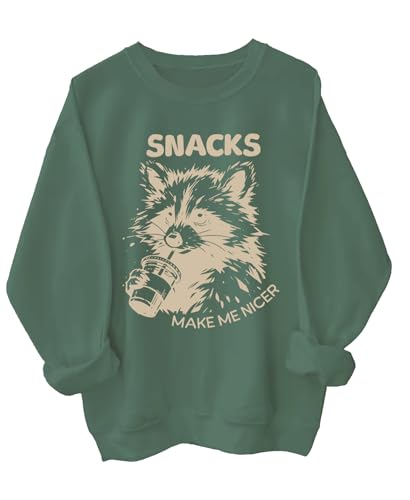 Snacks Make Me Nicer Sweatshirt Snacks Make Me Nice Shirt