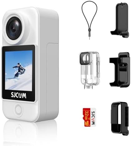SJCAM C200Pro - Cámara de acción 4k30fps de 20 MP WiFi impermeable con estabilización y