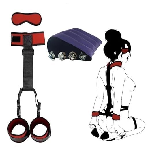 Inflatable Sex Ramp with Restraints