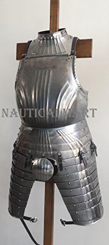 Gothic Steel Medieval Breastplate Halloween Armor Costume Reenactment