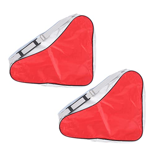 Totority 2 Pcs Ice Skating Shoulder Bag Mesh Tote Bag for Skate Roller Inline Skates Heavy Duty Handles Storage for Sports Gear