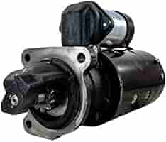RAREELECTRICAL 12V 9-Tooth Starter Motor For Clark Forklifts – Compatible With CF25, CFY60, CT20, CT30, CT40 Models