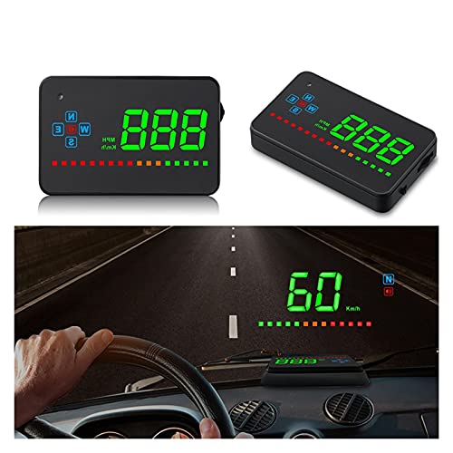 Digital Car Speedometer Electronics Head Up Display Speed Projector Auto HUD Windshield Projector GPS Compatible With All Car