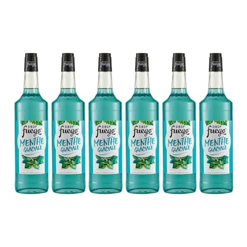 Jarabe Fuego Menta Glacial - 6 x 1 L