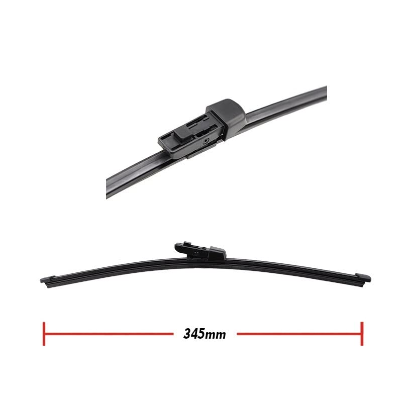 Tylne wycieraczki samochodowe ramię wycieraczki tylnej szyby dla BYD S7 Hatchback (od 2015 r.) 345mm Auto akcesoria do ostrzy przedniej szyby(Single wiper arm)