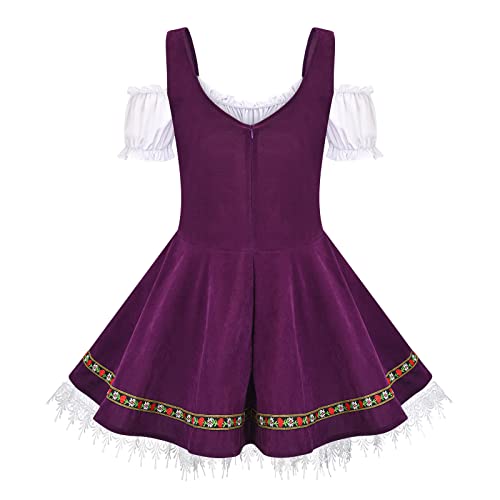 Robe Dirndl bavaroise grande taille pour un costume d'Oktoberfest confortable - 5