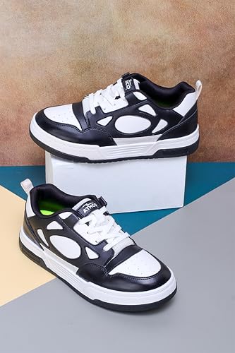 Image of ATHCO mens Og Sneaker|Memory Foam Comfort|Laceup|Casual Shoes for Men|Soft Trendy Shoes For men|Fashion Sneaker|Genz|Millennials|Alpha|Footwear|Lightweight|EasyCare|Comfortable|Dailyuse|Extrasoft|SlipResistant|Durable|EasyCare|Shoes For Men's & Boy's