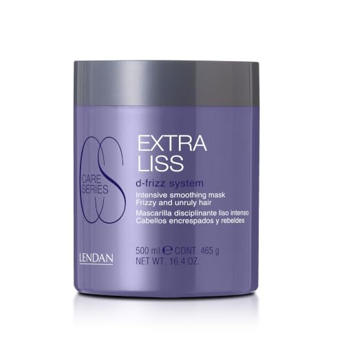 LENDAN - Mascarilla Alisadora Pelo - Mascarilla Extra Liss - 500 ml - para Cabellos Encrespados y Rebeldes - Hidrata, Nutre y Repara la Cutícula - para un Liso Duradero - Antiencrespamiento Cabello