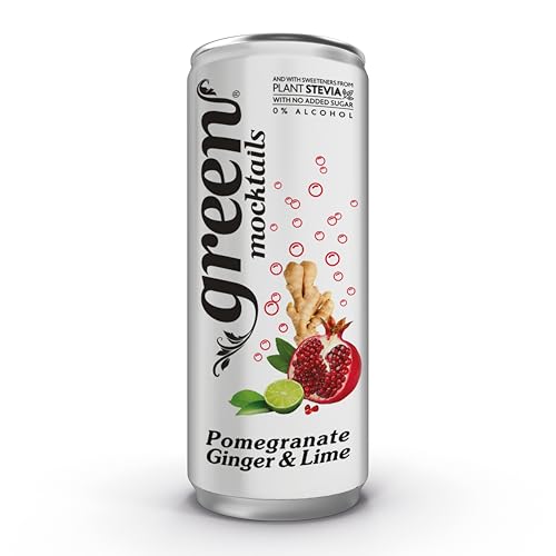 Green Cola Pomegranate, Ginger and Lime Carbonated Drink 330 ml