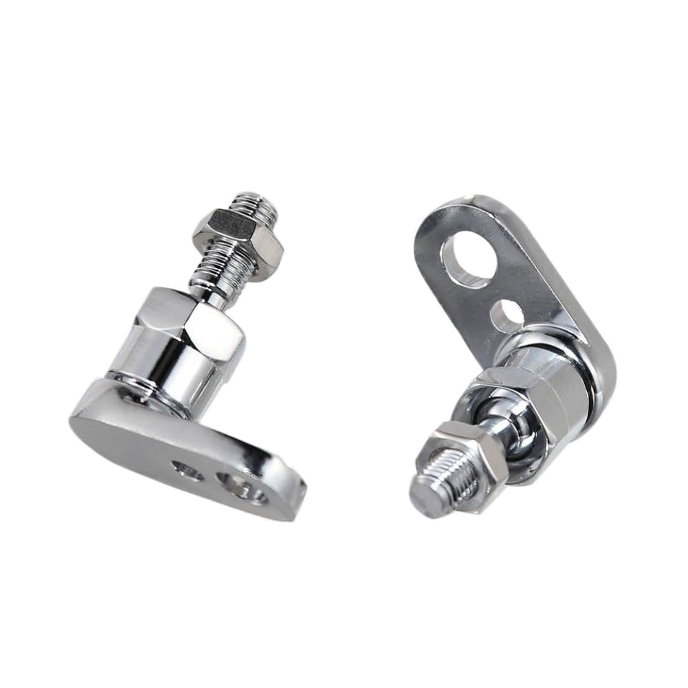 Sdtesnb Chrome Relocation Brackets Compatible With Sportster 883 1200 Breakout(Chrome)