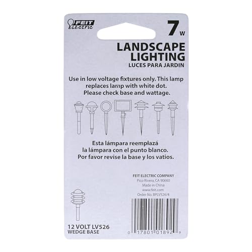 Feit Electric BPLV526/4/RP Bplv526/4 7-Watt Incandescent T5 Bulb thumb #1