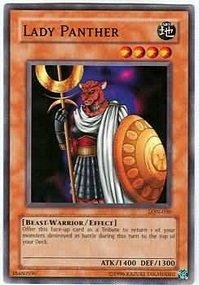 Amazon.com: Yu-Gi-Oh! - Lady Panther (LON-030) - Labyrinth of