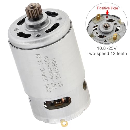 Motor de repuesto RS550 de 12 dientes para taladro inalámbrico 2