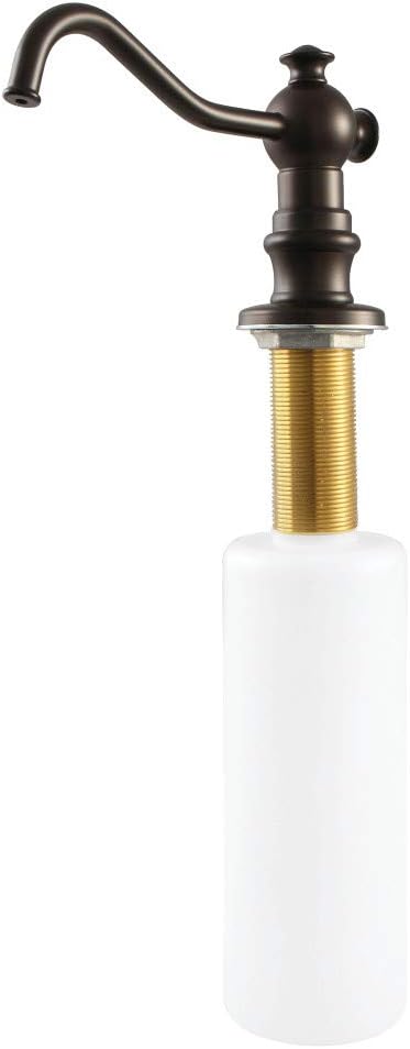 Kingston Brass SD7605 Vintage Soap Dispenser, Oil Rubbed Bronze 10-1/4-Inch