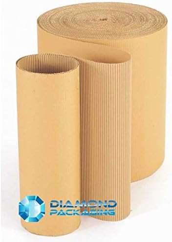 Diamond Packaging Diamond 600mm x 10m Corrugated, Brown, 1