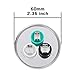 VEXUNGA 45/15 uF 45+15 MFD 370VAC or 440VAC Dual Run Start Round A/C Capacitor CBB65 Air Conditioner Capacitors for AC Unit Fan Motor Start or Heat Pump or Condenser Straight Cool