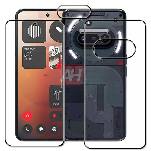 PoulangFront & Back & Camera Lens Tempered Glass Screen Protector
