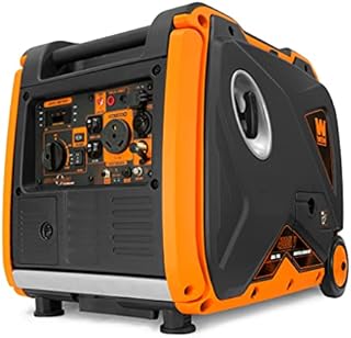 WEN DF400i Super Quiet 4000-Watt Dual Fuel RV-Ready Electric Start Portable Inverter Generator with Fuel Shut-Off