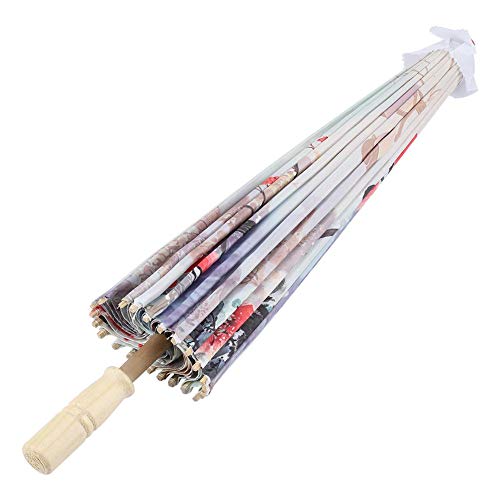 Preisvergleich Produktbild Dekorativer Regenschirm Papierschirm für DIY Basteln für Cosplay