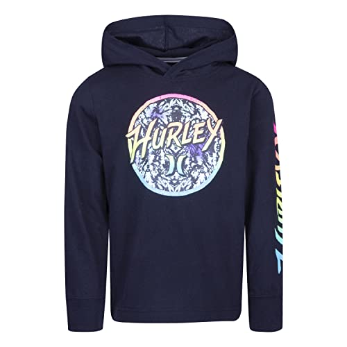 Image of Hurley boys Long Sleeve Hooded Graphic T-shirt