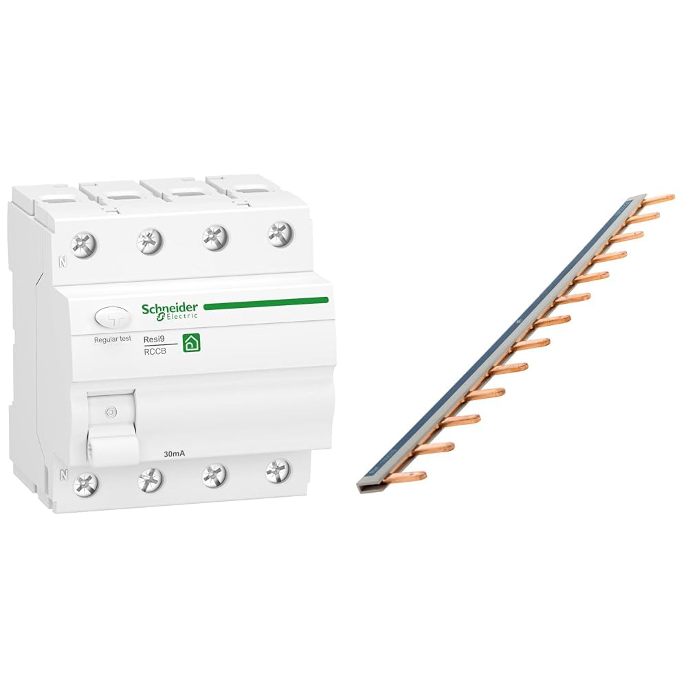 Disjoncteur différentiel 40A triphasé Schneider type A pour tableau