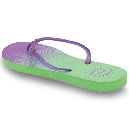 Chinelo Fantasia Up, Havaianas, Feminino, Verde Hydro, 37/38