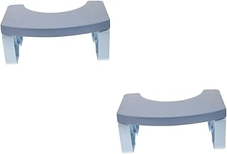 SAFIGLE 2 Peças Banco De Banheiro Para Crianças Banco De Banheiro Para Adultos Banco De Pé Dobrável Banco De Agachamento De Vaso Sanitário Dobrável Banco De Pé Banco De Vaso