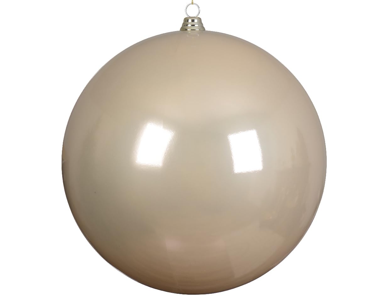 Kaemingk Baubles Shatterproof Shiny Pearl 40cm