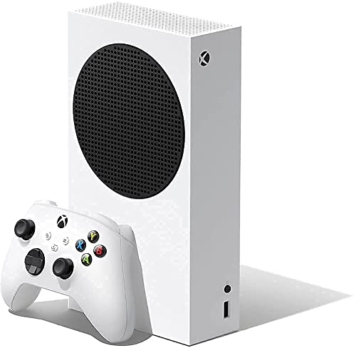 2021 Microsoft Series S 512 GB All-Digital Console (Disc-Free Gaming) with HDMI Cable Controller Bundle | White | Include：Xbox Wireless Controller White, Xbox Series S Console (Renewed)