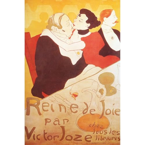 Affiche Reine de Joie imprimée grand format pour sublimer le design de votre salon