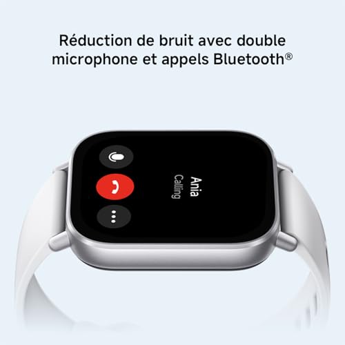 XIAOMI Redmi Watch 5 Active – Montre connectée Fitness, écran LCD 2", 18j autonomie, appels Bluetooth, 140+ Modes Sport, Suivi du Sommeil, 5ATM, GPS, Android & iOS, Noir
