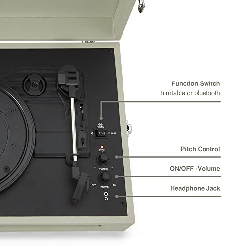 Crosley Voyager Platine Vinyle – Tourne Disque – Tourne Disque Vinyle – Platine Vinyle Bluetooth – Platines Vinyles… - Les Beatles, Paul McCartney, John Lennon, RIngo Starr, George Harrison Crosley Voyager Platine Vinyle - Tourne Disque - Tourne Disque Vinyle - Platine Vinyle Bluetooth - Platines Vinyles… – Image 7