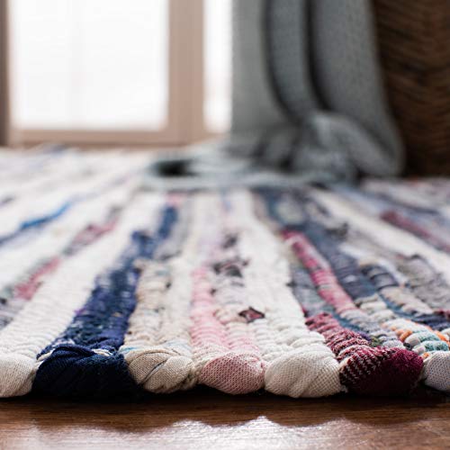 Tapete SAFAVIEH Rag Rug 68x152 cm algodón tejido a mano miniatura 5