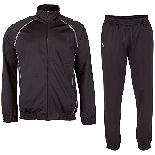 Preisvergleich Produktbild Kappa Herren Trainingsanzug Kids Ephraim Tracksuit, Black, 152