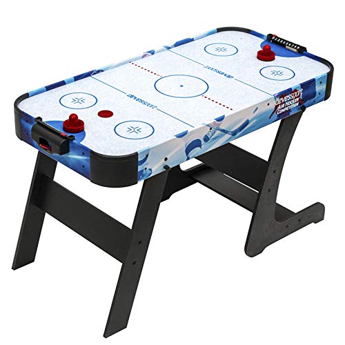 DE VES SPORT Devessport - Airhockey Plegable Sidney - Diseño Juvenil - Ideal para Jugar con Amigos - Medidas: 122 x 61 x 74 Cm