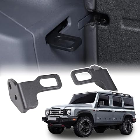 Tumukiw Car Seat Backrest Adjustment Bracket Auto Modified Accessories Compatible with Ineos Grenadier 2020-2024 2025 Carbon Steel Car Rear Seat Backrest Angle Adjustment Bracket Replacement Part Cover