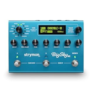 A NEW ERA OF REVERB: The BigSky MX reverb pedal combines raw computational power, innovative design, and sonic craftsmanship to deliver positively sublime reverbs. Experience stunning levels of richness and complexity that will inspire new creative w...