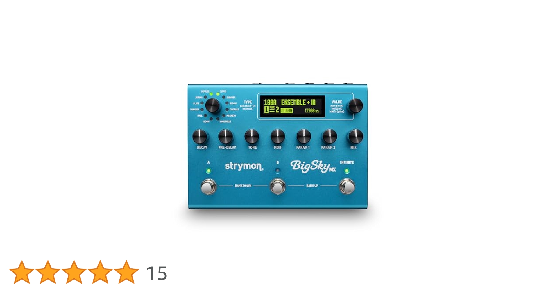 strymon BigSky ストライモン ビッグスカイ リバーブ エフェクター Amazon | [国内正規品]Strymon:BigSky(ビッグスカイ/リバーブ