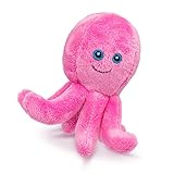 Wildlife Tree Single Octopus Mini 4 Inch Small Stuffed Animal, Ocean Toys, Party Favors for Kids