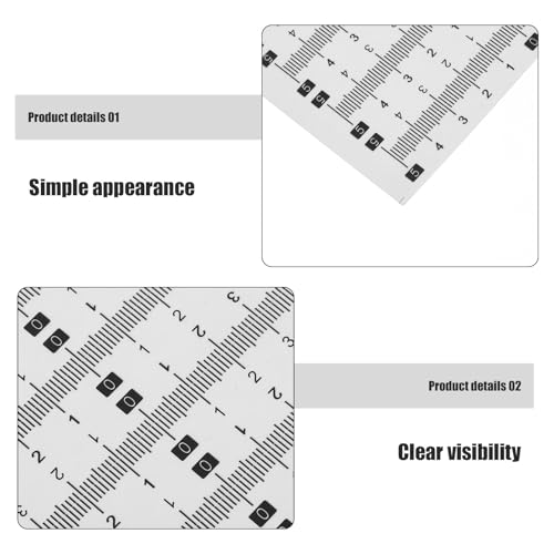 Cinta adhesiva medidora Mipcase con escala 5-0-5 cm miniatura 7