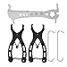 Chain Link Cutter Breaker Pliers Removal Installation Repair Tool Maintenance Kits Easy to Use Portable Aluminum Alloy Stainless Steel Multifunctional for Cyclists