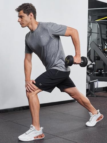 NORTHYARD Men's 7" Gym Shorts Knit Athletic Tennis Shorts for Men with Zipper Pockets for Workout Athletic Training3