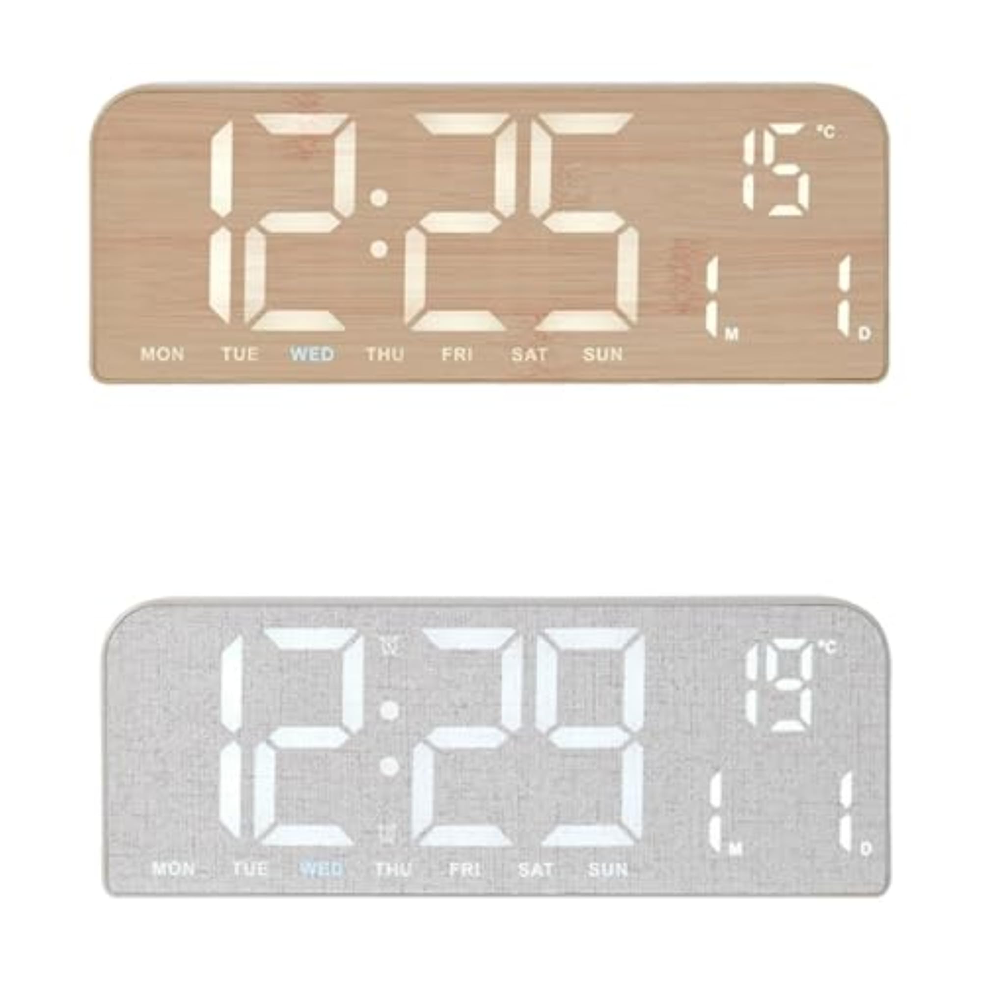 LED Digital Clock Ornament Day of Week Gift Accessory