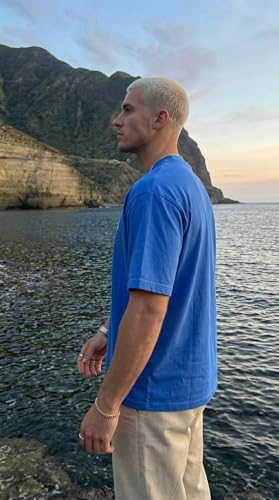 Image of Men's Solid Round Neck T-Shirt | Regular Fit Cotton Casual Tee | Half Sleeve | S to 3XL Sizes | Soft Breathable Everyday Wear for Daily Use, Gym, Summer & Casual Wear