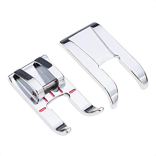 Pie prensatelas metálico Open Toe para máquina Brother miniatura 3